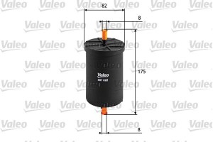 Valeo Φίλτρο Καυσίμου - 587022