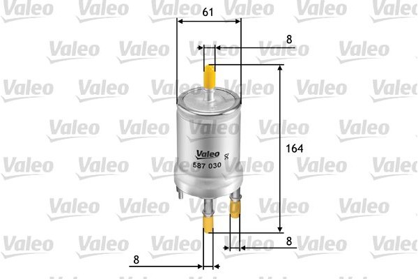 Valeo Φίλτρο Καυσίμου - 587030