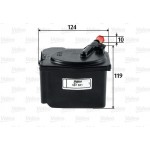 Valeo Φίλτρο Καυσίμου - 587501 Valeo Φίλτρο Καυσίμου - 587501
