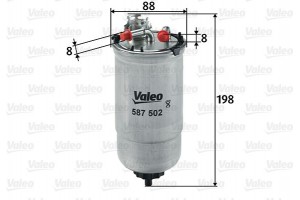 Valeo Φίλτρο Καυσίμου - 587502