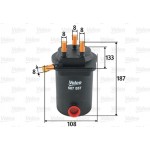 Valeo Φίλτρο Καυσίμου - 587557