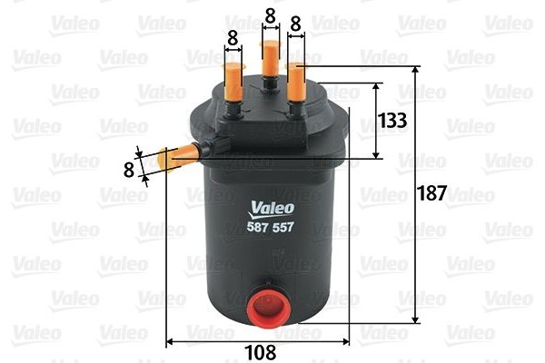 Valeo Φίλτρο Καυσίμου - 587557