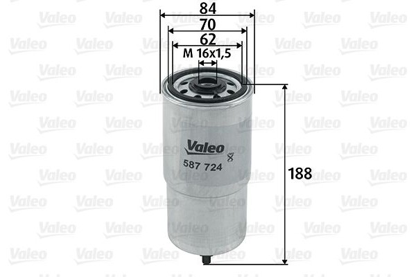 Valeo Φίλτρο Καυσίμου - 587724