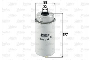 Valeo Φίλτρο Καυσίμου - 587739