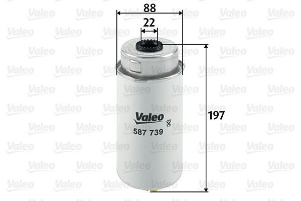 Valeo Φίλτρο Καυσίμου - 587739