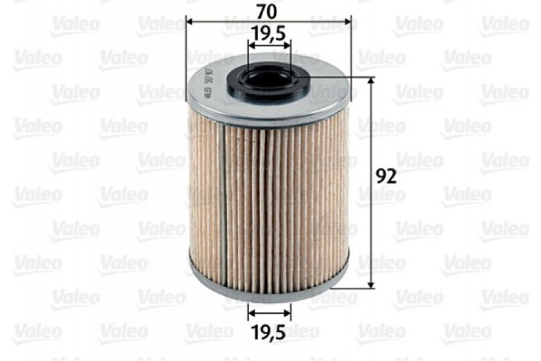 Valeo Φίλτρο Καυσίμου - 587907 Valeo Φίλτρο Καυσίμου - 587907
