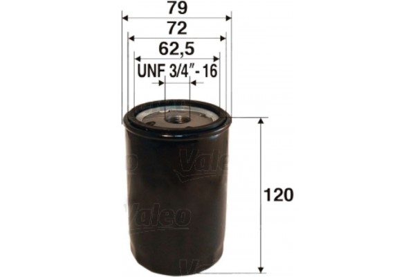 Valeo Φίλτρο Λαδιού - 586029