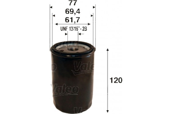 Valeo Φίλτρο Λαδιού - 586099