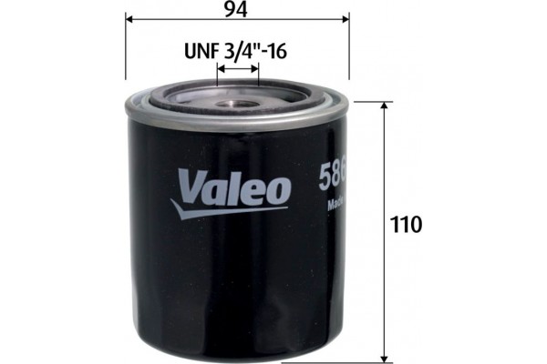 Valeo Φίλτρο Λαδιού - 586134