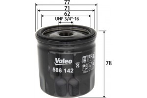 Valeo Φίλτρο Λαδιού - 586142