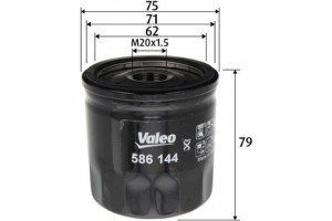 Valeo Φίλτρο Λαδιού - 586144