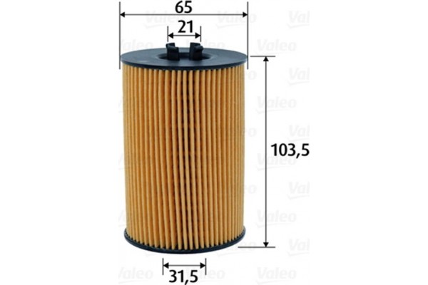 Valeo Φίλτρο Λαδιού - 586617