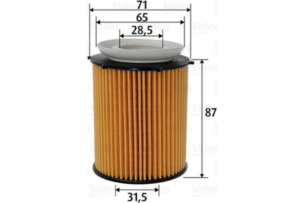 Valeo Φίλτρο Λαδιού - 586618