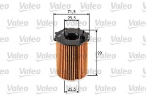 Valeo Φίλτρο Λαδιού - 586500