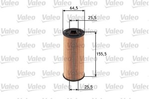 Valeo Φίλτρο Λαδιού - 586502