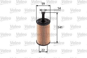 Valeo Φίλτρο Λαδιού - 586509