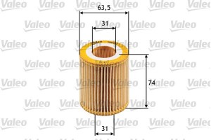 Valeo Φίλτρο Λαδιού - 586510