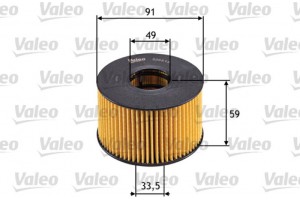 Valeo Φίλτρο Λαδιού - 586513
