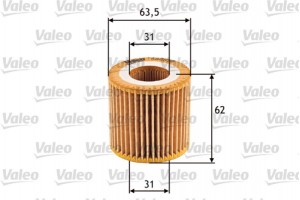 Valeo Φίλτρο Λαδιού - 586536