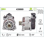 Valeo Γεννήτρια-μίζα - 439869