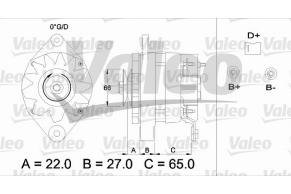 Valeo Γεννήτρια - 433371