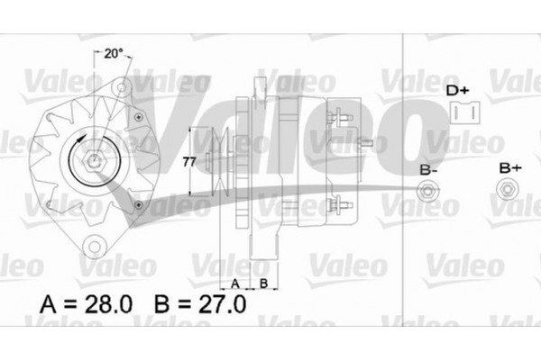 Valeo Γεννήτρια - 433407