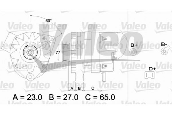 Valeo Γεννήτρια - 433452