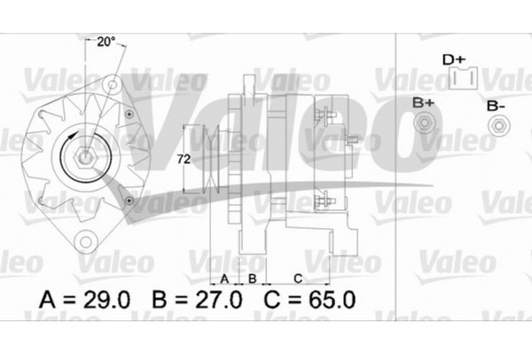 Valeo Γεννήτρια - 433464