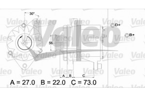 Valeo Γεννήτρια - 436242