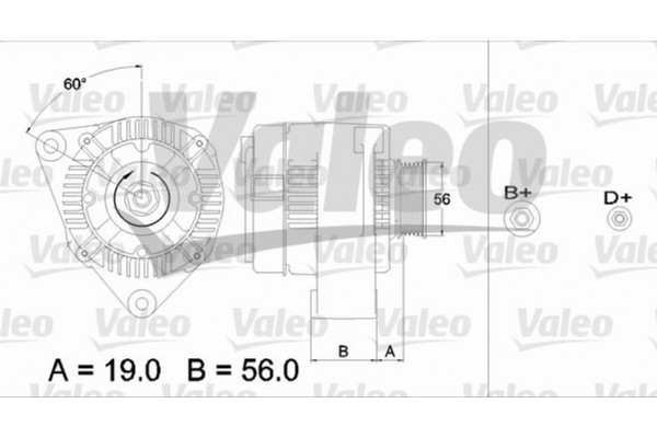 Valeo Γεννήτρια - 436260