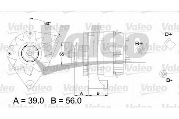 Valeo Γεννήτρια - 436314