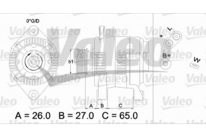 Valeo Γεννήτρια - 436383