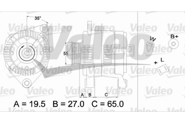 Valeo Γεννήτρια - 436384