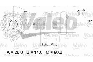 Valeo Γεννήτρια - 436442