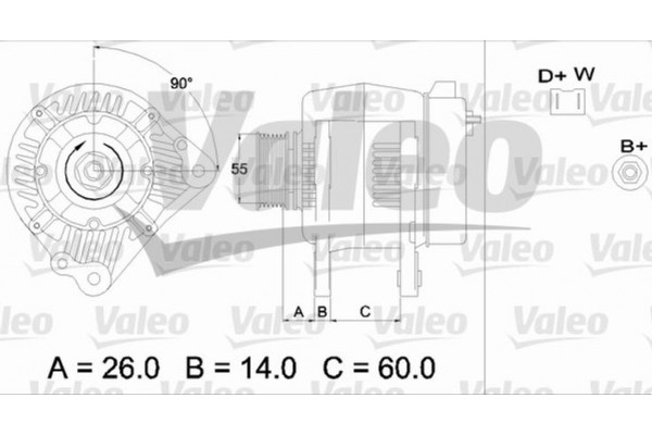 Valeo Γεννήτρια - 436442