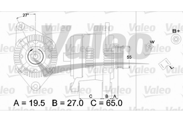 Valeo Γεννήτρια - 436447