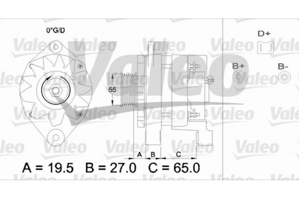 Valeo Γεννήτρια - 436462