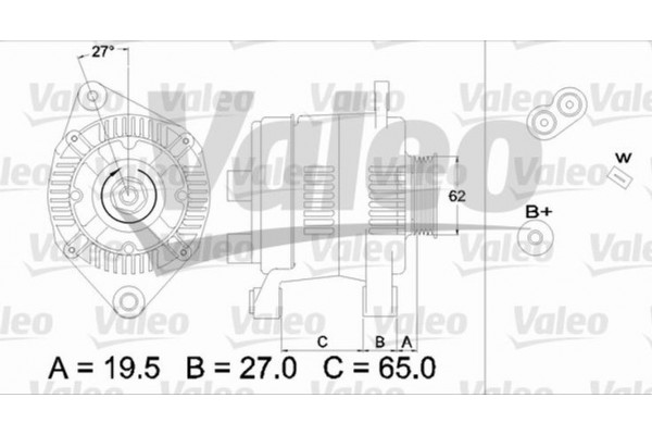 Valeo Γεννήτρια - 436469