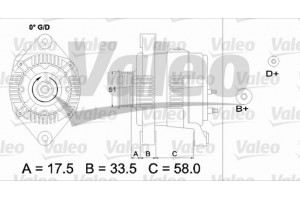 Valeo Γεννήτρια - 436683