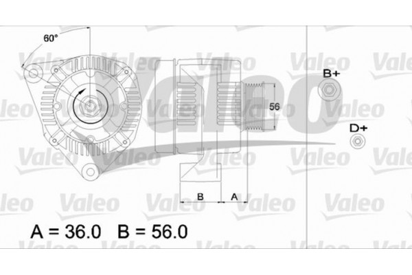 Valeo Γεννήτρια - 437126