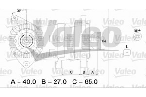 Valeo Γεννήτρια - 437168