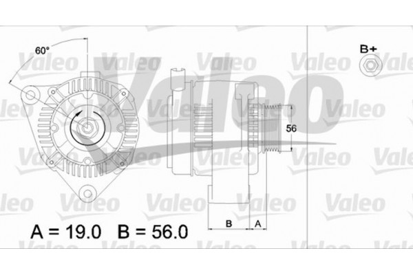 Valeo Γεννήτρια - 437190