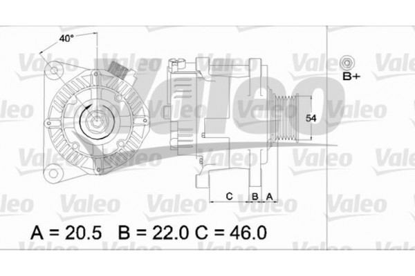 Valeo Γεννήτρια - 437192