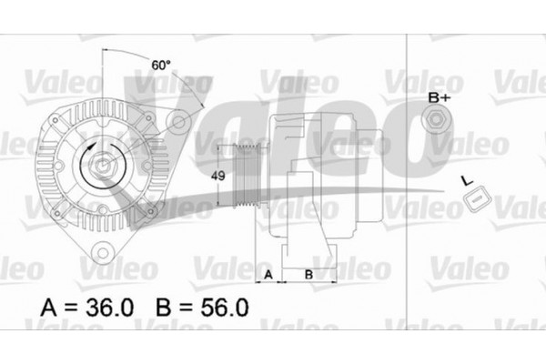 Valeo Γεννήτρια - 437225