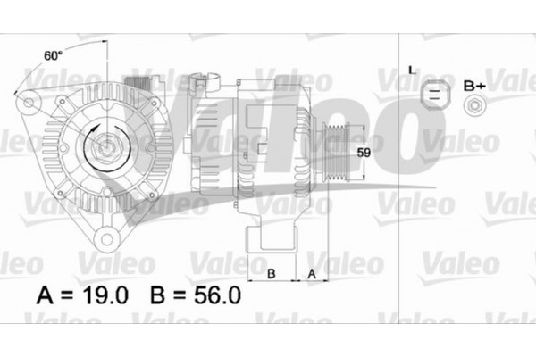 Valeo Γεννήτρια - 437345