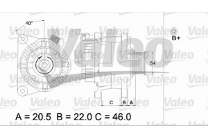 Valeo Γεννήτρια - 437357
