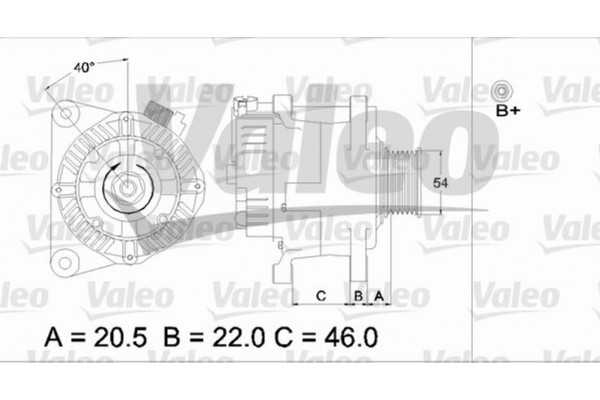 Valeo Γεννήτρια - 437357