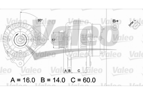 Valeo Γεννήτρια - 437411