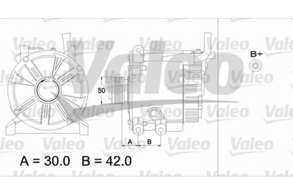 Valeo Γεννήτρια - 437415