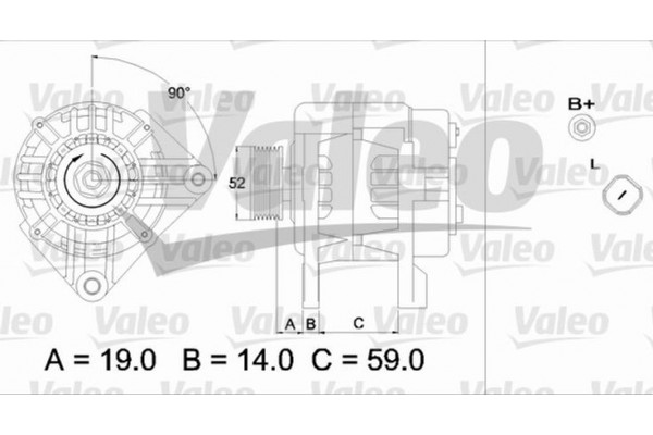 Valeo Γεννήτρια - 437424